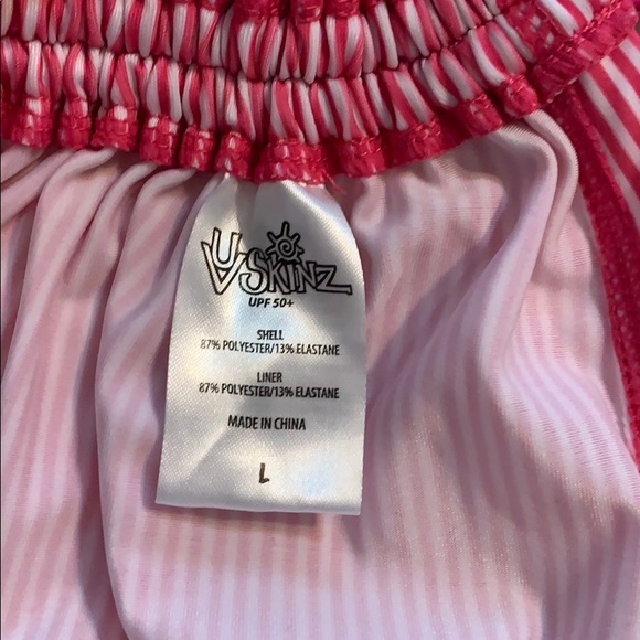 New UV Skins pink Tankini top Swimsuit bathing suit - Picture 5 of 5